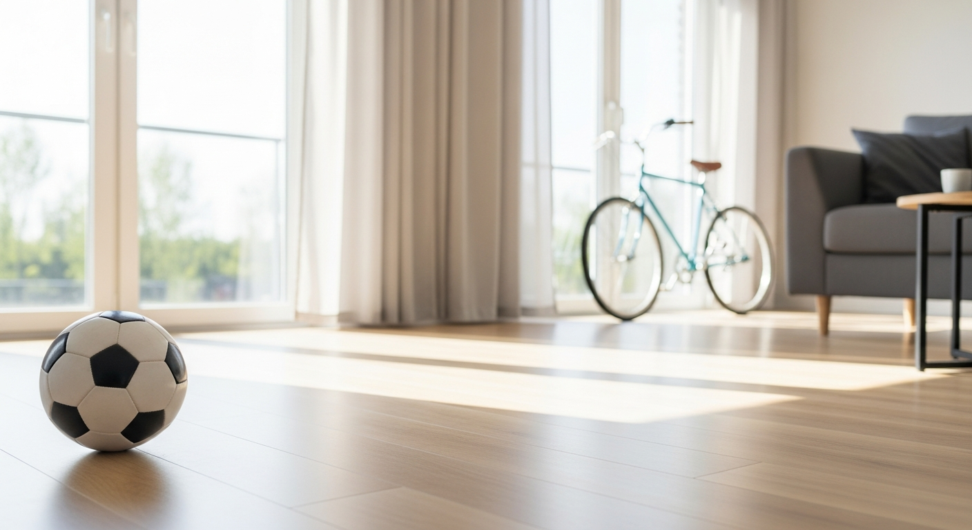 Balon de futbol y bicicleta infantil en un salon: responsabilidad civil de los padres por los danos causados por sus hijos menores